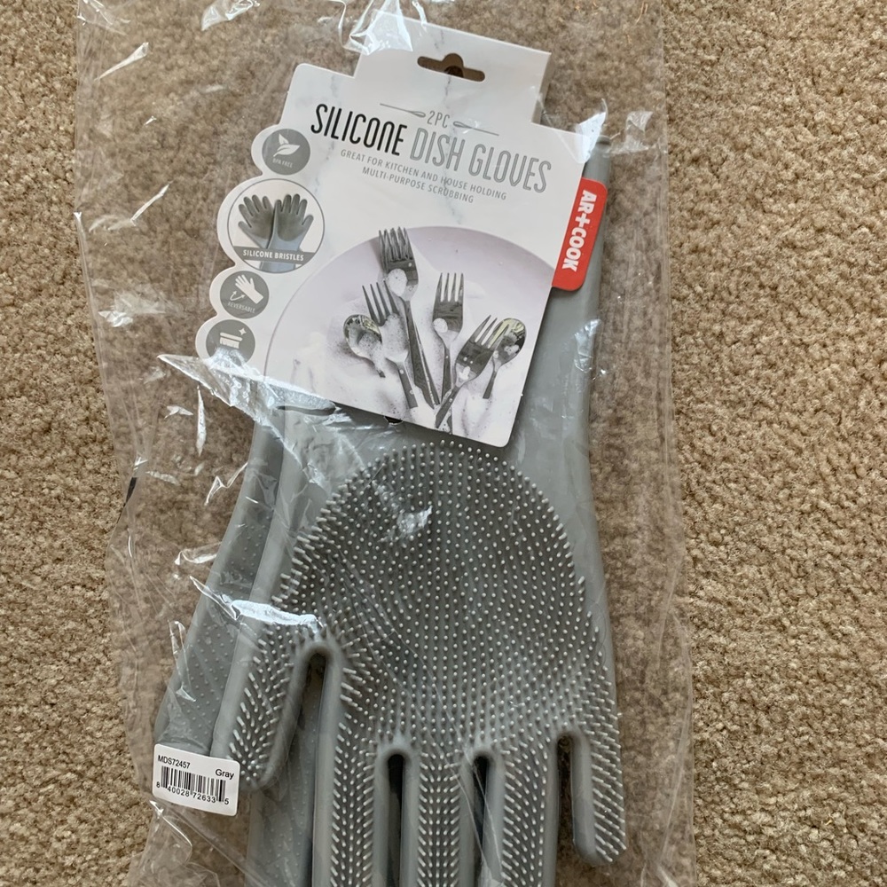 Silicon Dish Washing Gloves